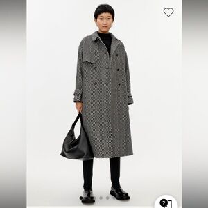 Gobi Mongolian Cashmere Long Coat Oversized